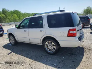 2013 Ford Expedition Limited с VIN 1FMJU1K54DEF41175, выставлен на аукционе Copart как лот 54819105 с пробегом 167 837 миль миль и На запчасти • Non repairable. История ставок и продаж доступна на DreamBid. Изображение 2.