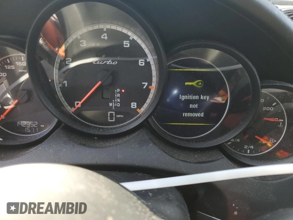 2012 Porsche Cayenne Turbo z VIN WP1AC2A2XCLA83901, wystawiony jako Copart lot #80627904 z przebiegiem 142 352 mil mil oraz Szkoda całkowita • Salvage title. Historia ofert i sprzedaży dostępna na DreamBid. Obrazek 9.