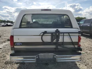 1993 Ford Bronco XL with VIN 1FMEU15N1PLB26957, listed as a Copart auction lot 54689034 with Not provided miles and Salvage title. Bid and sale history available at DreamBid. Image 6.