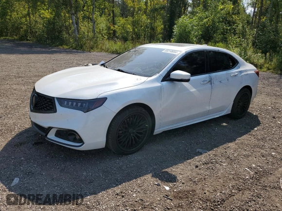 2020 Acura TLX w/Technology Pkg with VIN 19UUB3F49LA800223, listed as a Copart auction lot 68310694 with 0 mi miles and Clean Title. Bid and sale history available at carsss.com. Image 1.