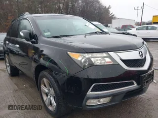 2012 Acura MDX Tech Pkg with VIN 2HNYD2H38CH532303, listed as a IAAI auction lot 41800831 with 174,086 mi miles. Bid and sale history available at carsss.com. Image 1.