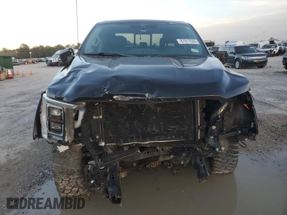 2021 Ford F-150 XL with VIN 1FTFW1E5XMFB70288, listed as a Copart auction lot 87917535 with 35,111 mi miles and Salvage Title. Bid and sale history available at carsss.com. Image 5.