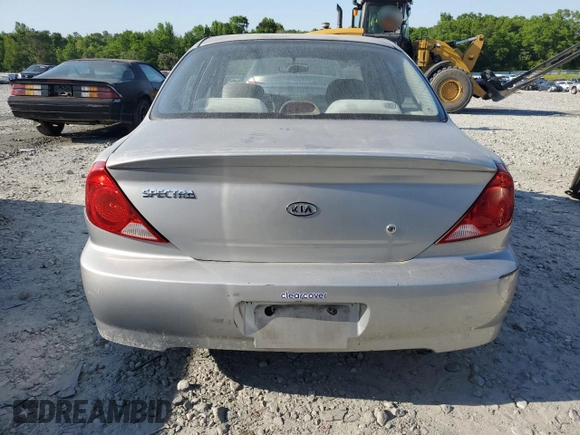 2004 Kia Spectra z VIN KNAFB121145308252, wystawiony jako Copart lot #53377555 z przebiegiem 206 439 mil mil oraz Szkoda całkowita • Salvage title. Historia ofert i sprzedaży dostępna na DreamBid. Obrazek 6.