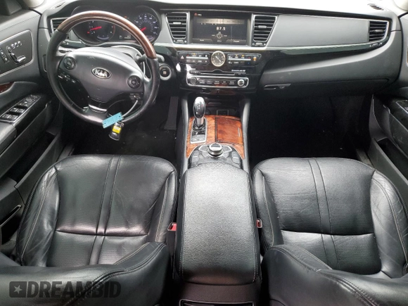 2015 Kia K900 Luxury z VIN KNALW4D45F6019274, wystawiony jako Copart lot #70019464 z przebiegiem 144 668 mil mil oraz Szkody całkowita. Historia ofert i sprzedaży dostępna na DreamBid. Obrazek 8.