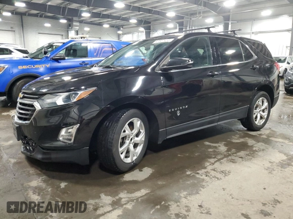 2018 Chevrolet Equinox LT with VIN 2GNAXTEX6J6196985, listed as a Copart auction lot 47667415 with 96,367 mi miles and Salvage Title. Bid and sale history available at carsss.com. Image 1.