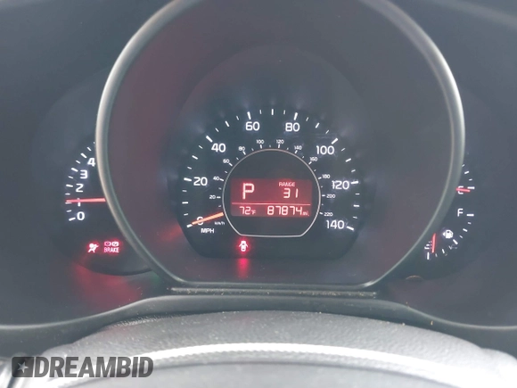 2016 Kia Soul + with VIN KNDJP3A56G7275630, listed as a IAAI auction lot 41906069 with 87,874 mi miles. Bid and sale history available at carsss.com. Image 7.
