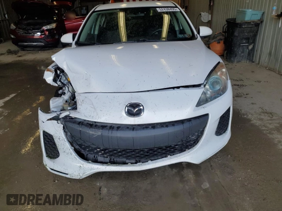 2013 Mazda Mazda3 i Sport with VIN JM1BL1UP4D1832079, listed as a Copart auction lot 52438495 with 124,675 mi miles and Salvage Title. Bid and sale history available at carsss.com. Image 5.