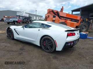 2017 Chevrolet Corvette Z51 2LT with VIN 1G1YK2D72H5114203, listed as a IAAI auction lot 42165465 with 36,385 mi miles and . Bid and sale history available at DreamBid. Image 3.