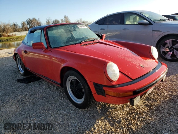 1980 Porsche 911 with VIN 91A0141114, listed as a Copart auction lot 74062964 with 41,417 mi miles and Non repairable. Bid and sale history available at DreamBid. Image 4.