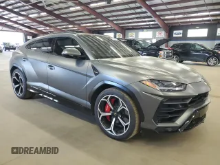 2021 Lamborghini Urus z VIN ZPBUA1ZL4MLA12215, wystawiony jako Copart lot #55503385 z przebiegiem 51 846 mil mil oraz Szkody całkowita. Historia ofert i sprzedaży dostępna na DreamBid. Obrazek 4.