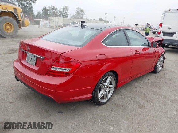 2014 Mercedes-Benz C 250 with VIN WDDGJ4HB4EG300833, listed as a IAAI auction lot 42551110 with 78,626 mi miles and . Bid and sale history available at DreamBid. Image 4.
