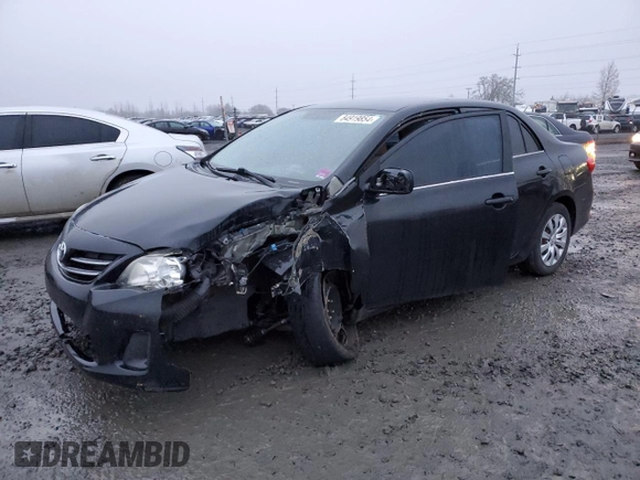2013 Toyota Corolla L with VIN JTDBU4EE1DJ118342, listed as a Copart auction lot 84919854 with 0 mi miles and Salvage Title. Bid and sale history available at carsss.com. Image 1.