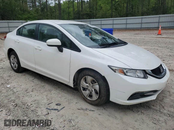 2015 Honda Civic LX with VIN 2HGFB2F55FH558449, listed as a Copart auction lot 53032415 with 68,756 mi miles and Salvage Title. Bid and sale history available at carsss.com. Image 4.