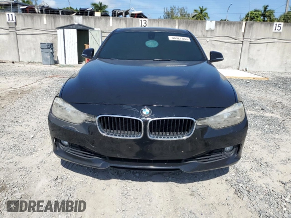2014 BMW 3 Series 328i with VIN WBA3A5C52EJ464789, listed as a Copart auction lot 56327945 with 153,006 mi miles and Salvage title. Bid and sale history available at DreamBid. Image 5.