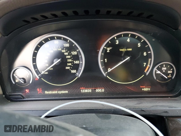 2011 BMW 7 Series 750Li xDrive with VIN WBAKC8C53BC432795, listed as a Copart auction lot 42381105 with 123,835 mi miles and Clean Title. Bid and sale history available at carsss.com. Image 9.