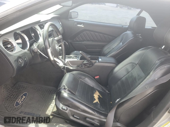 2014 Ford Mustang V6 with VIN 1ZVBP8EMXE5242753, listed as a Copart auction lot 53069415 with 145,485 mi miles and Salvage Title. Bid and sale history available at carsss.com. Image 7.