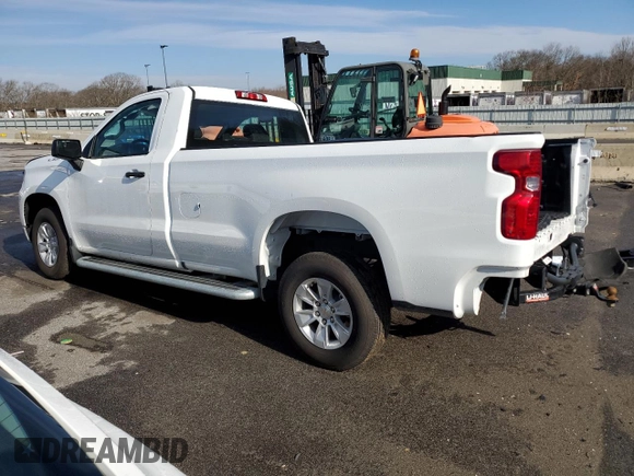 2024 Chevrolet Silverado 1500 Work Truck with VIN 3GCNAAED9RG277226, listed as a Copart auction lot 49495605 with 0 mi miles and Clean Title. Bid and sale history available at carsss.com. Image 2.