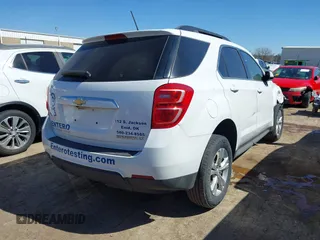 2016 Chevrolet Equinox LT with VIN 2GNALCEK0G6267767, listed as a IAAI auction lot 41739577 with 146,393 mi miles. Bid and sale history available at carsss.com. Image 4.