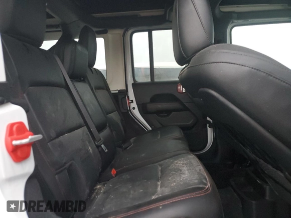 2021 Jeep Wrangler Unlimited Rubicon with VIN 1C4HJXFG9MW730828, listed as a Copart auction lot 45523055 with Not Provided miles and Clean Title. Bid and sale history available at DreamBid. Image 10.