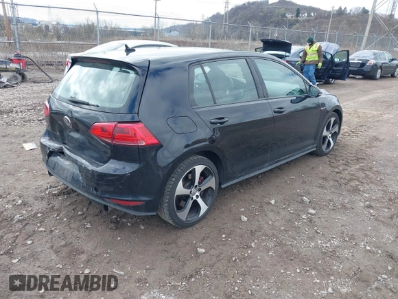 2016 Volkswagen Golf GTI SE w/Performance Pkg with VIN 3VW547AU0GM019222, listed as a IAAI auction lot 41914466 with 120,138 mi miles. Bid and sale history available at carsss.com. Image 4.