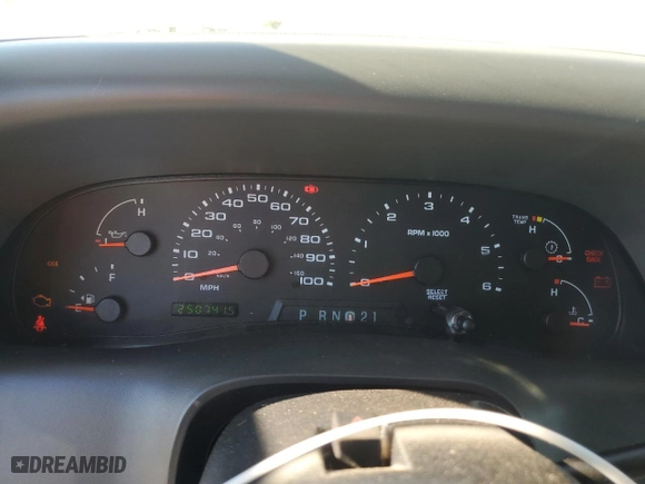 2003 Ford Super Duty F-250 XL with VIN 1FTNW21S93ED16066, listed as a Copart auction lot 73352924 with 250,741 mi miles and Salvage Title. Bid and sale history available at carsss.com. Image 9.