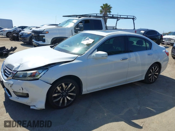 2015 Honda Accord EX-L with VIN 1HGCR2F84FA025113, listed as a IAAI auction lot 42304609 with 94,766 mi miles and . Bid and sale history available at DreamBid. Image 14.