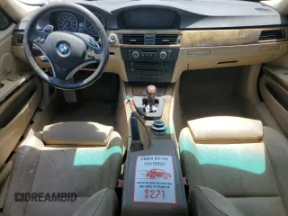 2007 BMW 3 Series 335i with VIN WBAVB73587PA86238, listed as a Copart auction lot 58517825 with Not provided miles and Salvage title. Bid and sale history available at DreamBid. Image 8.