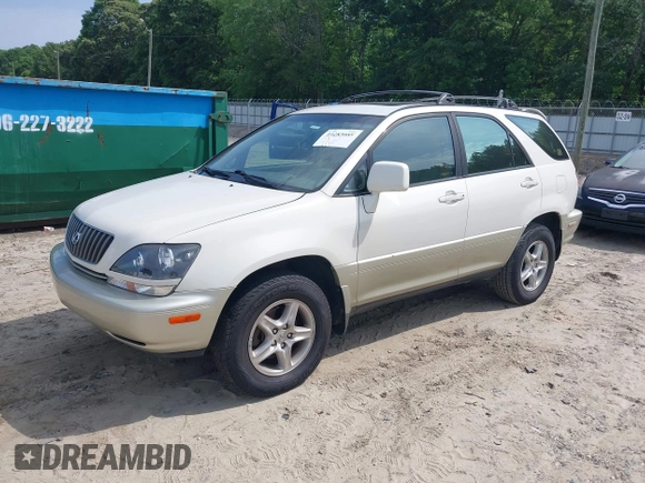 1999 Lexus RX 300 z VIN JT6GF10U2X0031645, wystawiony jako IAAI lot #42283088 z przebiegiem 260 927 mil mil oraz . Historia ofert i sprzedaży dostępna na DreamBid. Obrazek 2.