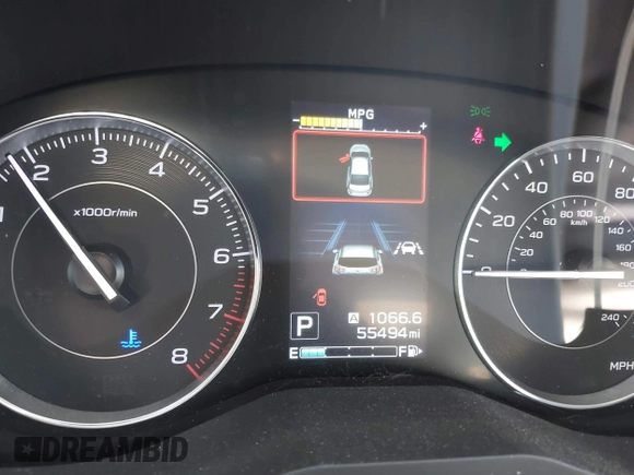 2019 Subaru Impreza Limited with VIN 4S3GKAU69K3624474, listed as a IAAI auction lot 41406263 with 55,494 mi miles and . Bid and sale history available at DreamBid. Image 15.