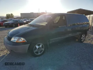 2001 Ford Windstar LX with VIN 2FMZA50401BB38265, listed as a Copart auction lot 47101675 with 229,486 mi miles and Salvage Title. Bid and sale history available at carsss.com. Image 1.
