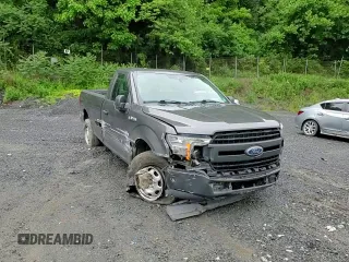 2019 Ford F-150 XL z VIN 1FTMF1CB6KKC82803, wystawiony jako Copart lot #60141195 z przebiegiem 92 414 mil mil oraz Szkoda całkowita • Salvage title. Historia ofert i sprzedaży dostępna na DreamBid. Obrazek 13.