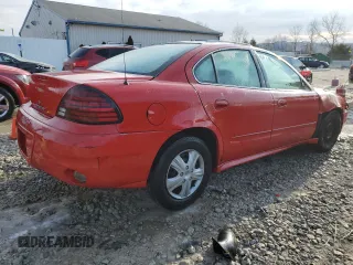 2005 Pontiac Grand Am SE with VIN 1G2NE52FX5M103243, listed as a Copart auction lot 88958965 with 293,238 mi miles and Salvage Title. Bid and sale history available at carsss.com. Image 3.