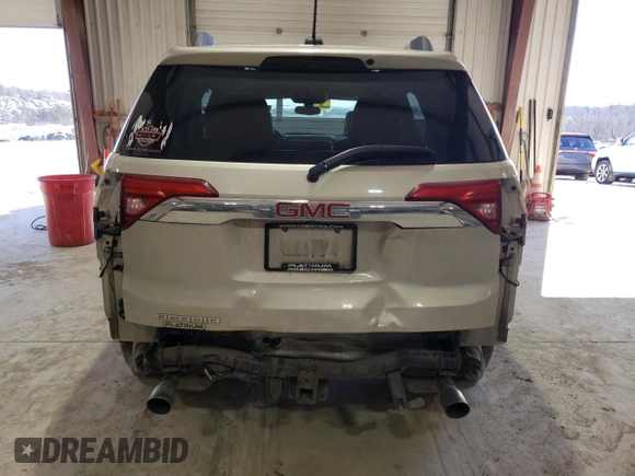 2017 GMC Acadia SLT with VIN 1GKKNMLS7HZ192222, listed as a Copart auction lot 49385445 with 126,981 mi miles and Salvage title. Bid and sale history available at DreamBid. Image 6.