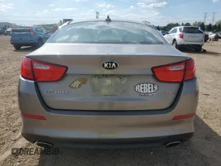 2014 Kia Optima LX with VIN 5XXGM4A78EG345272, listed as a Copart auction lot 55473895 with 150,870 mi miles and Salvage title. Bid and sale history available at DreamBid. Image 6.