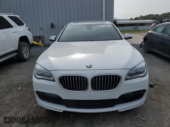 2015 BMW 7 Series 750Li with VIN WBAYE8C5XFD781554, listed as a Copart auction lot 80150903 with 60,919 mi miles and . Bid and sale history available at DreamBid. Image 5.
