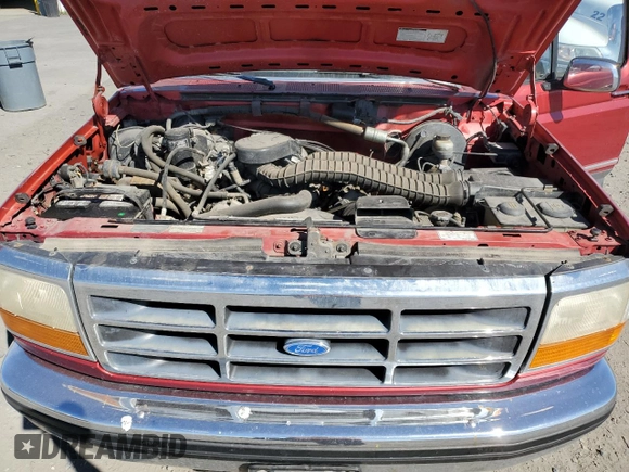 1993 Ford F-150 with VIN 1FTEX14H7PKA04925, listed as a Copart auction lot 53738925 with Not provided miles and Salvage title. Bid and sale history available at DreamBid. Image 11.