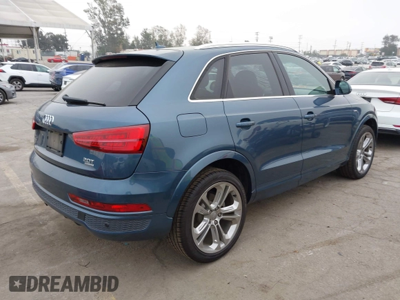 2016 Audi Q3 Prestige z VIN WA1GFCFS9GR023638, wystawiony jako IAAI lot #42028329 z przebiegiem 146 422 mil mil oraz . Historia ofert i sprzedaży dostępna na DreamBid. Obrazek 4.