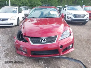 2008 Lexus IS F with VIN JTHBP262585001442, listed as a IAAI auction lot 42549906 with Not provided miles and . Bid and sale history available at DreamBid. Image 13.