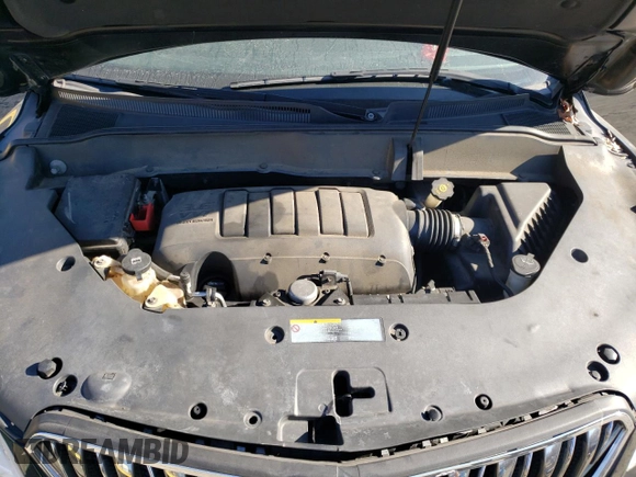 2014 Buick Enclave Premium with VIN 5GAKVCKD7EJ292955, listed as a Copart auction lot 46492455 with 113,594 mi miles and Salvage Title. Bid and sale history available at carsss.com. Image 14.