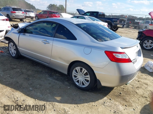 2008 Honda Civic Cpe LX with VIN 2HGFG12688H503166, listed as a IAAI auction lot 40949573 with 166,571 mi miles. Bid and sale history available at carsss.com. Image 3.
