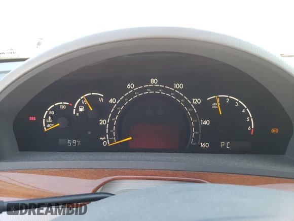 2003 Mercedes-Benz S-Class 4.3L with VIN WDBNG70J53A317465, listed as a Copart auction lot 81832784 with 0 mi miles and Clean Title. Bid and sale history available at carsss.com. Image 9.