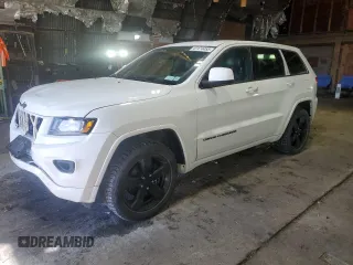 2014 Jeep Grand Cherokee Laredo with VIN 1C4RJFAG4EC577834, listed as a Copart auction lot 47474455 with 181,238 mi miles and Salvage Title. Bid and sale history available at DreamBid. Image 1.