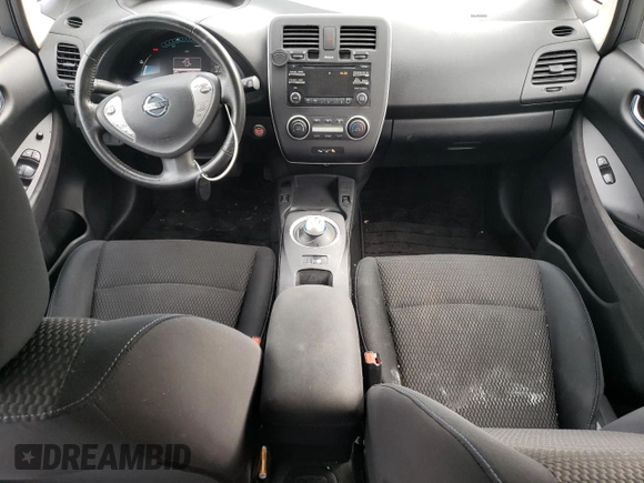 2015 Nissan LEAF SV with VIN 1N4AZ0CPXFC301438, listed as a Copart auction lot 67907973 with 91,132 mi miles. Bid and sale history available at carsss.com. Image 8.