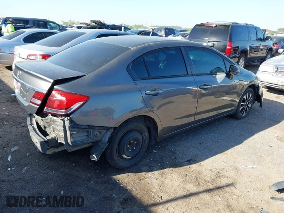 2013 Honda Civic EX-L with VIN 2HGFB2F90DH532244, listed as a IAAI auction lot 41864125 with 149,114 mi miles and . Bid and sale history available at DreamBid. Image 4.