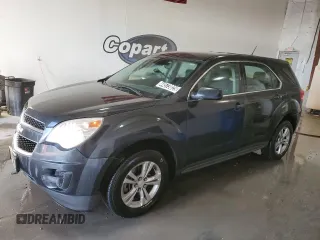 2013 Chevrolet Equinox LS with VIN 2GNALBEK2D6362885, listed as a Copart auction lot 53356125 with 122,209 mi miles and Clean Title. Bid and sale history available at carsss.com. Image 1.