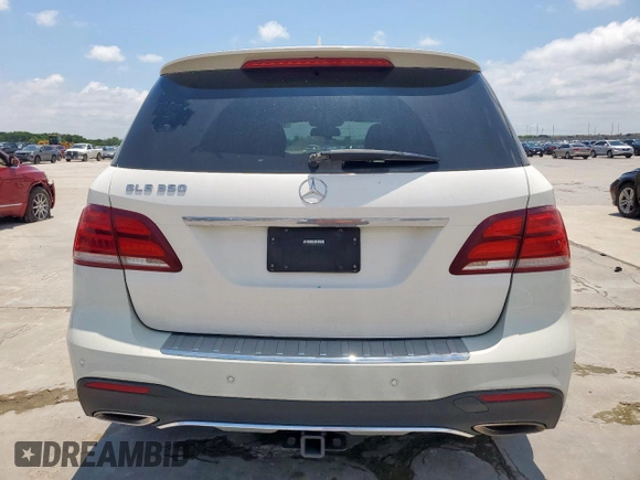 2017 Mercedes-Benz GLE 350 with VIN 4JGDA5JB1HA835912, listed as a Copart auction lot 58470755 with 122,510 mi miles and Salvage title. Bid and sale history available at DreamBid. Image 6.