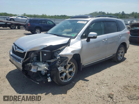 2016 Subaru Forester Touring с VIN JF2SJAXC2GH527529, выставлен на аукционе Copart как лот 62141375 с пробегом 73 255 миль миль и Списание • Salvage title. История ставок и продаж доступна на DreamBid. Изображение 1.
