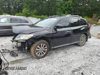 2014 Nissan Pathfinder Platinum with VIN 5N1AR2MN6EC616668, listed as a Copart auction lot 60148785 with 139,289 mi miles and Salvage title. Bid and sale history available at DreamBid. Image 1.