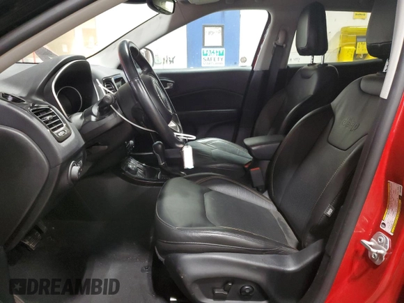 2021 Jeep Compass Limited with VIN 3C4NJDCB9MT599965, listed as a Copart auction lot 49705175 with 65,182 mi miles and Salvage Title. Bid and sale history available at carsss.com. Image 7.