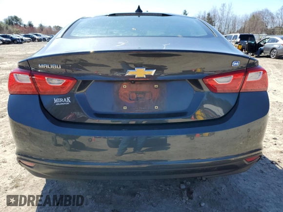 2017 Chevrolet Malibu Hybrid with VIN 1G1ZJ5SU7HF219217, listed as a Copart auction lot 52500865 with 92,354 mi miles and Clean Title. Bid and sale history available at DreamBid. Image 6.